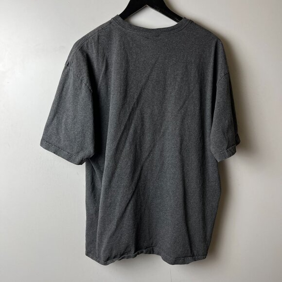 Vintage Tommy Hilfiger T Shirt Gray XL Extra Large Flag Classic Embroidered Tee - Picture 9 of 10